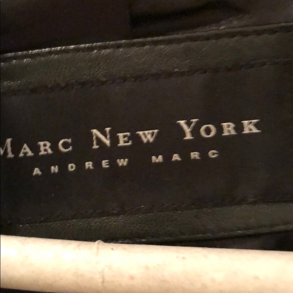 Marc New York Leather Blazer - Picture 5 of 7
